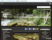 Tablet Screenshot of gillie.fi